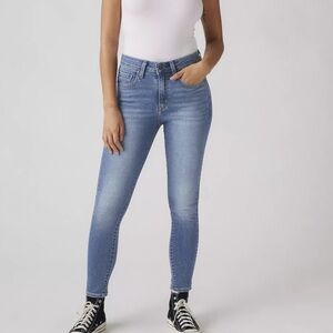 Levi's Light Blue High-Rise Skinny Jeans